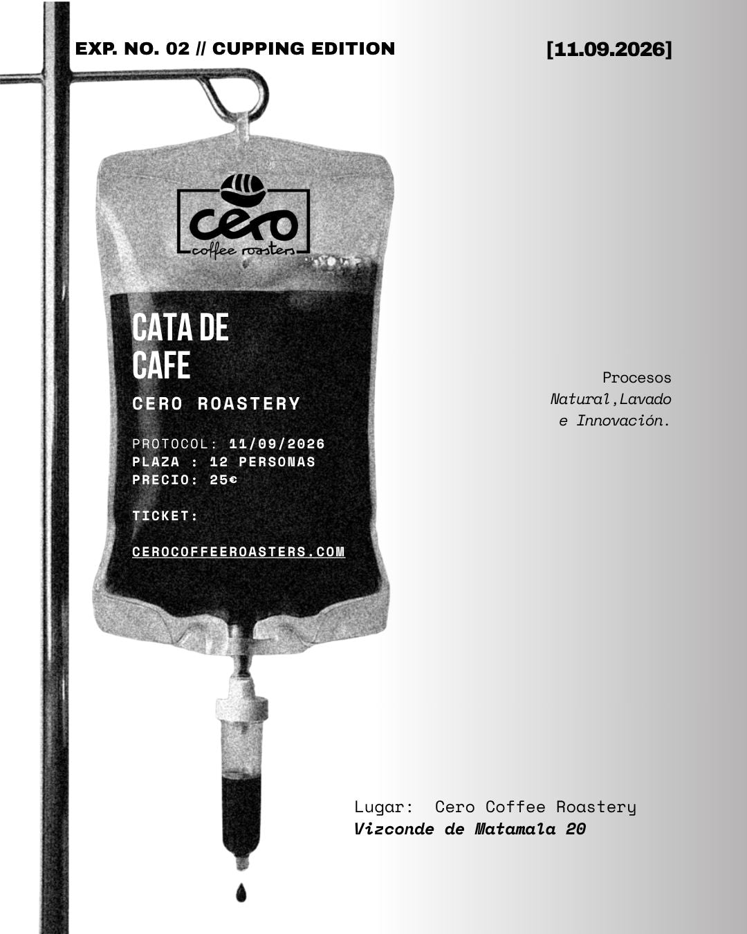 Experiencia de cata de café